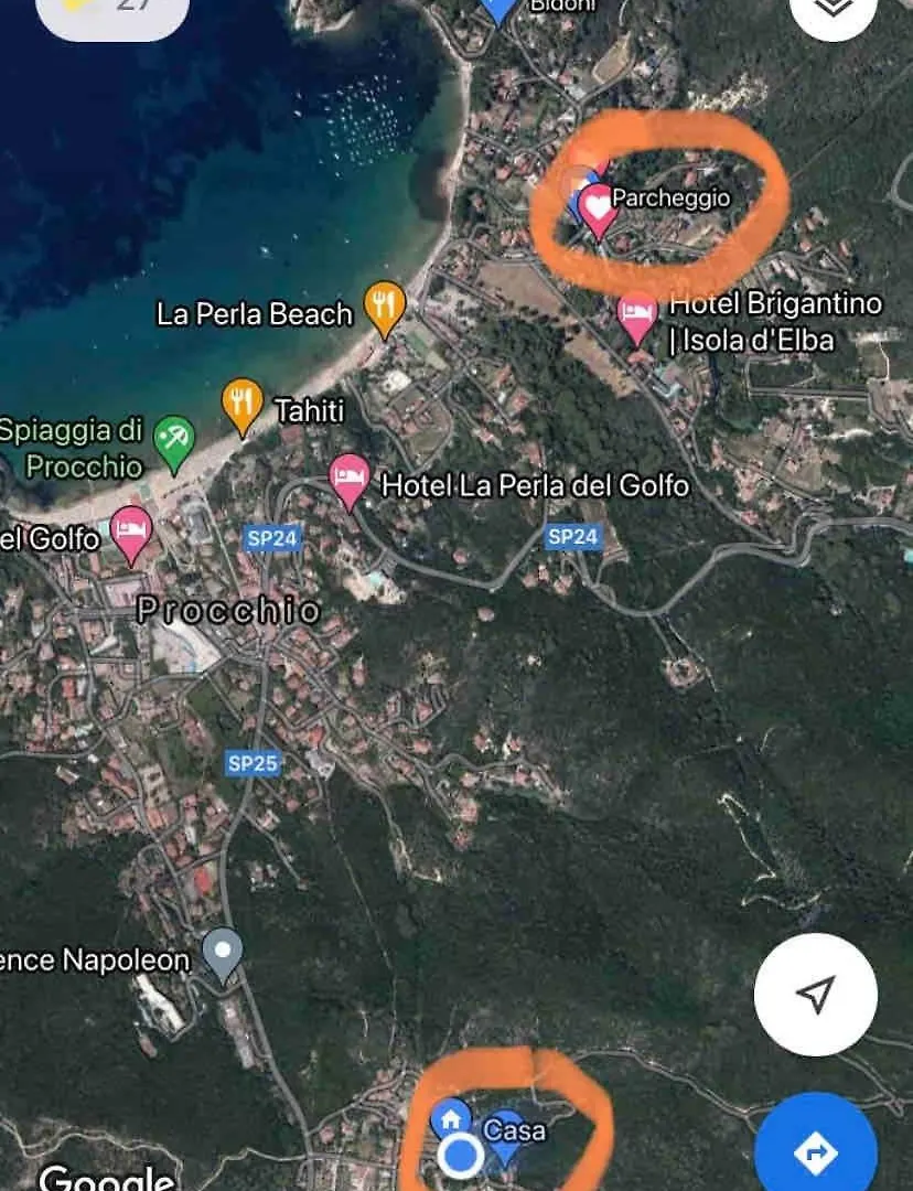 Casa Del Colle, Con Parcheggio Privato Sul Mare! Villa Procchio  0*, Procchio (Isola d'Elba) Italy